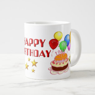 Happy Birthday ~Jumbo Mug