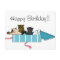 Happy Birthday Kitty Postcard