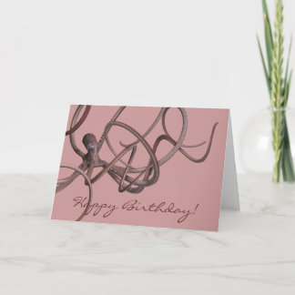 Happy Birthday Kraken Card