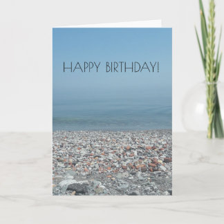 Happy Birthday Lake Card