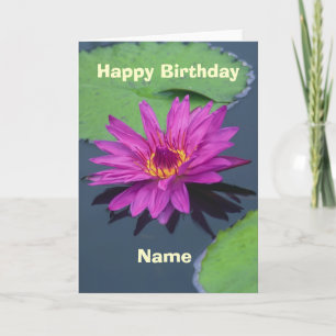 Happy Birthday - Lily Card