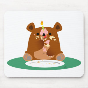 Happy Birthday, little bear!! Mouse Pad
