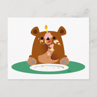 Happy Birthday, little bear!! Postcard