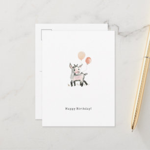 Happy Birthday Little Goat Card
