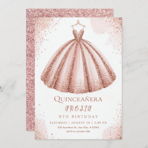 Happy birthday little princess castle invitation