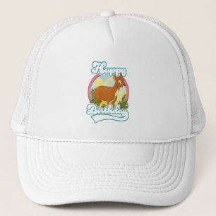 Happy Birthday Logo Trucker Hat