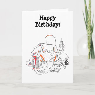 Happy Birthday London Greeting Card