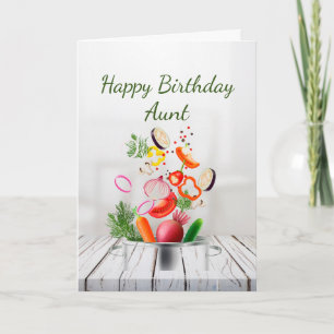 Happy Birthday Love & Appreciate Aunt Card