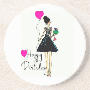 ***HAPPY BIRTHDAY LOVELY LADY*** COASTER