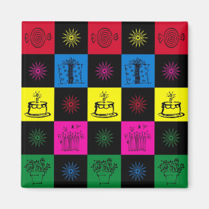 Happy Birthday Magnet