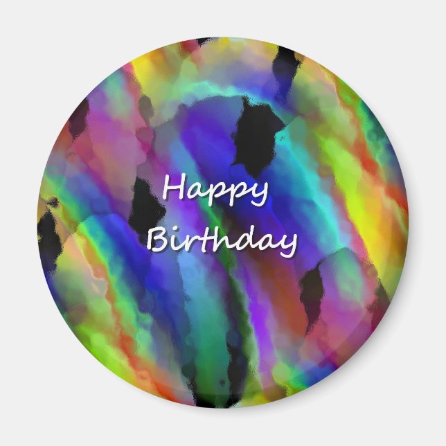 Happy Birthday Magnet (Front)