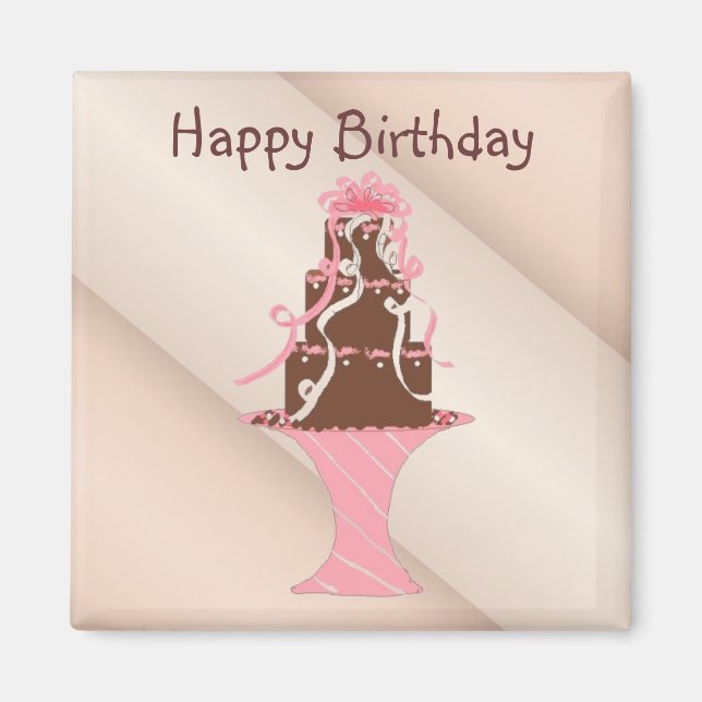 Happy Birthday Magnet (Front)