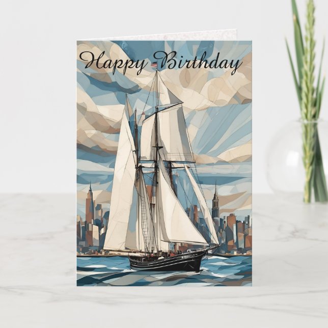 Happy Birthday (male) Card (Front)