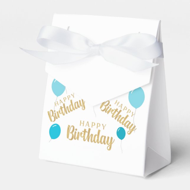 Happy birthday march birthdays Favour Box (Front Side)
