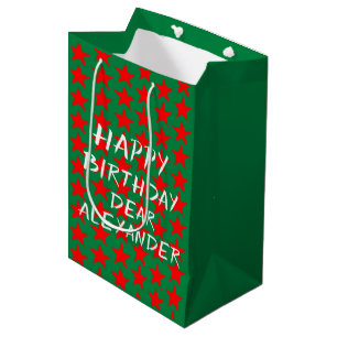 Happy Birthday Medium Gift Bag