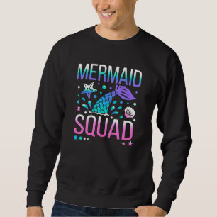 Happy Birthday Mermaid Squad-68296 Sweatshirt
