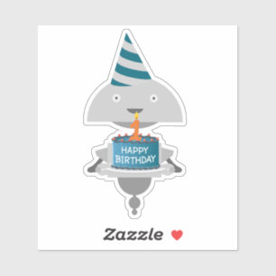 Happy Birthday Mia Sticker