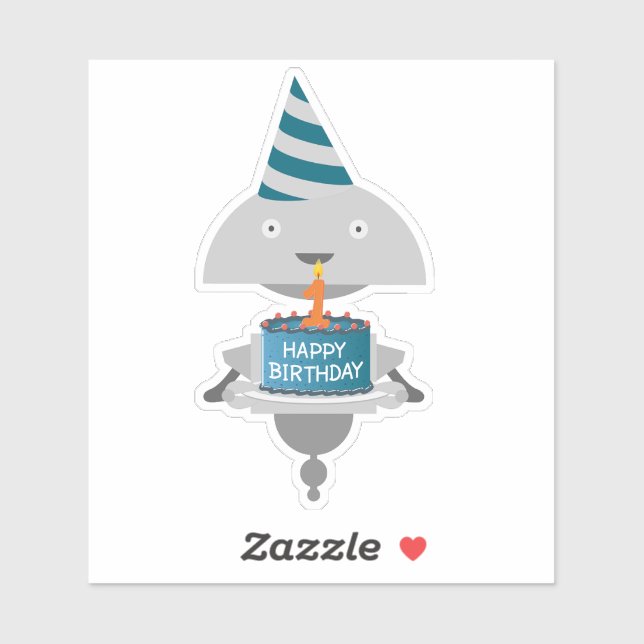 Happy Birthday Mia Sticker (Sheet)