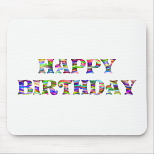 Happy Birthday Mouse Pad