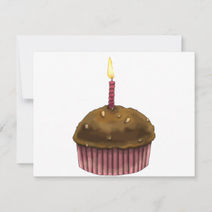 Happy Birthday Muffin Card