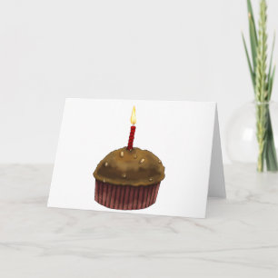 Happy Birthday Muffin Card