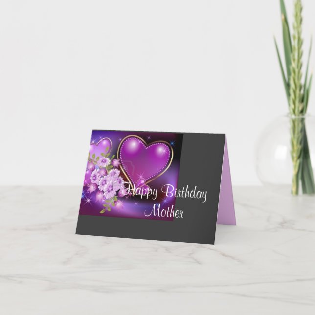Happy Birthday Mum Card (Front)