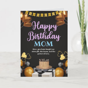 Happy Birthday Mum Card