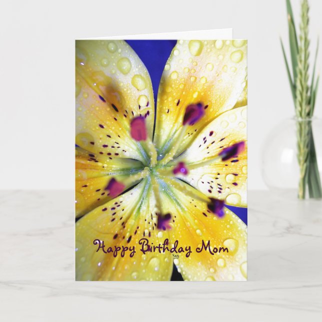 Happy Birthday Mum Card (Front)