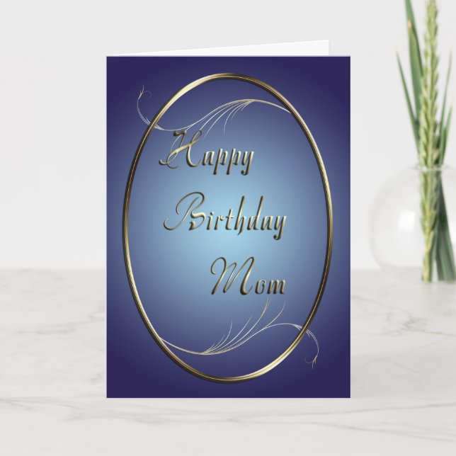 Happy Birthday Mum Card (Front)