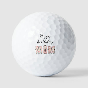 Happy birthday mum  golf balls