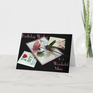 HAPPY BIRTHDAY MUM GREETING CARD