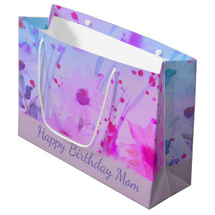Happy Birthday Mum Large Gift Bag