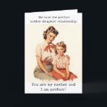 Happy Birthday Mum Mother Humour Funny Card<br><div class="desc">This design may be personalised in the area provided by changing the photo and/or text. Or it can be customised by clicking Personalise this Template and then choosing the click to customise further option and delete or change the colour of the background, add text, change the text colour or style,...</div>