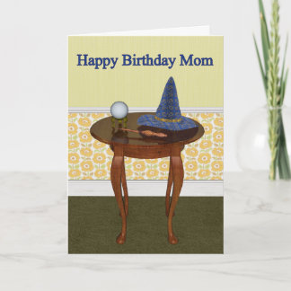 Happy Birthday Mum Pagan Greeting Card