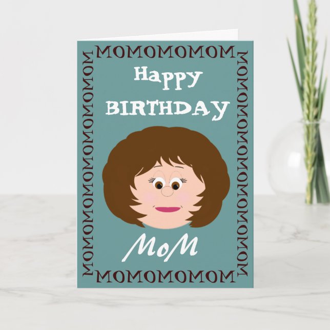 Happy Birthday Mum (Son) Card (Front)