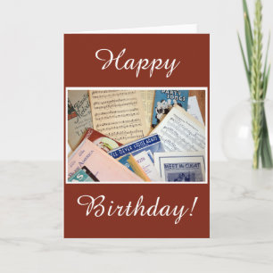 Happy Birthday Music Card