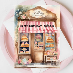 Happy Birthday My Little Princess Cakes Card