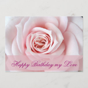 Happy Birthday my Love Card