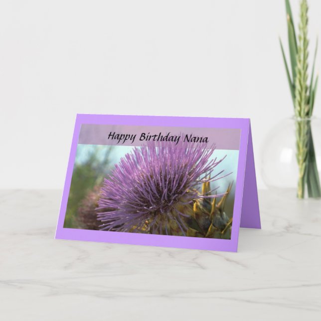 Happy Birthday Nana Card (Front)