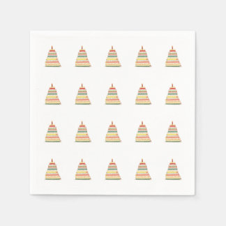 Happy birthday napkin