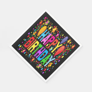 HAPPY BIRTHDAY  NAPKIN