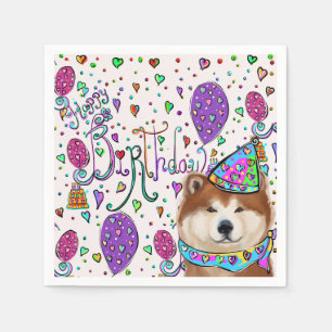 HAPPY BIRTHDAY NAPKIN