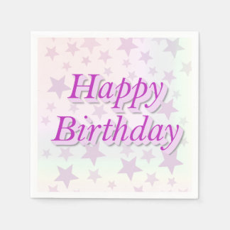 Happy Birthday! Napkin