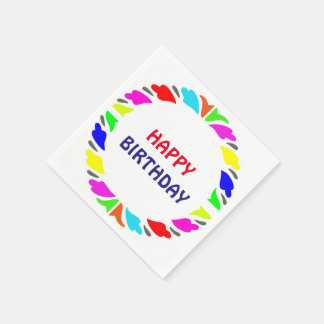 Happy Birthday Napkins