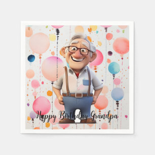 Happy Birthday Napkins