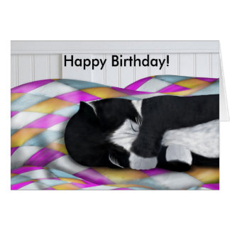 Tuxedo Cat Birthday Cards & Invitations | Zazzle.co.nz