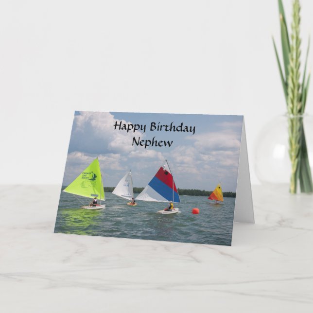 **HAPPY BIRTHDAY NEPHEW** AND FAV SAILOR CARD (Front)
