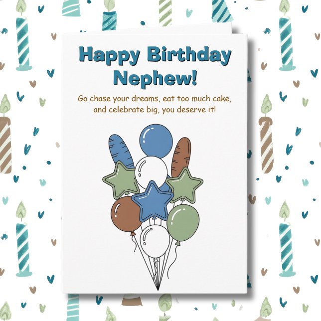Happy Birthday Nephew | Sentimental Card (Creator Uploaded)