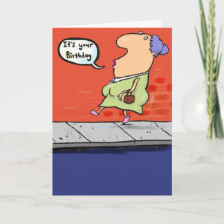 Happy Birthday Nonsense. Card