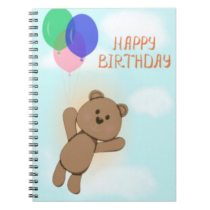 Happy birthday notebook